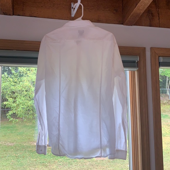 Men’s white large button down shirt from H&M - Picture 4 of 4
